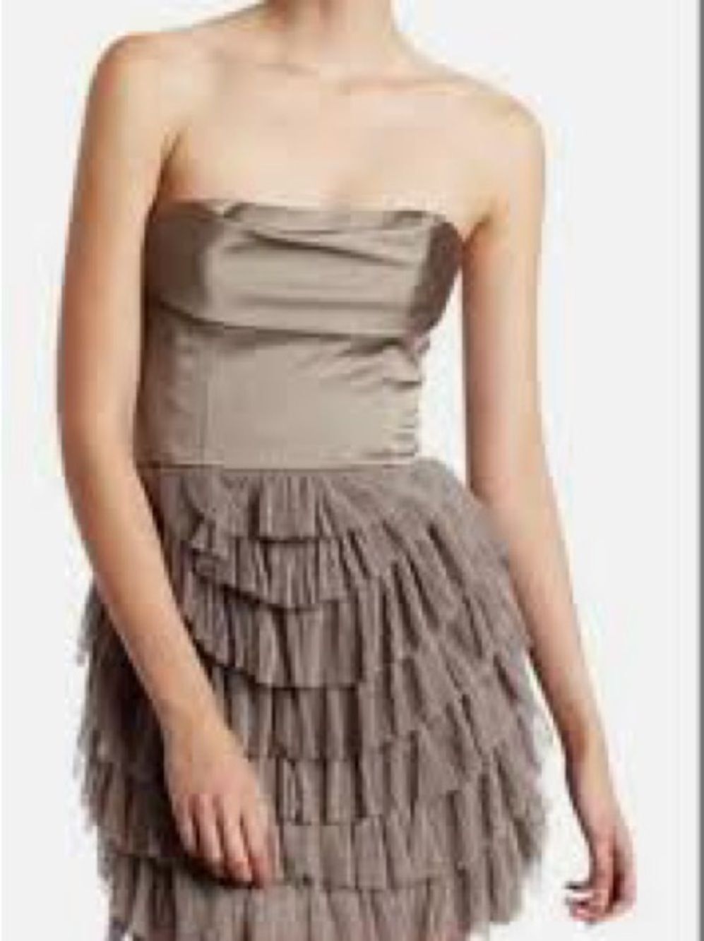 BCBG MAXAZRIA Hazelnut "Jacquier" Dress 10